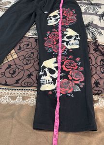 Skull &amp; Roses Print joggers