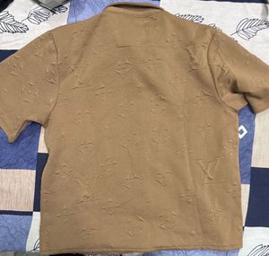 Louis Vuitton Monogram Brown Shirt (boxy fit)