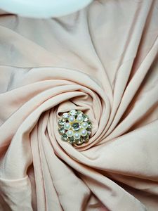 Pearl With Stone Ring