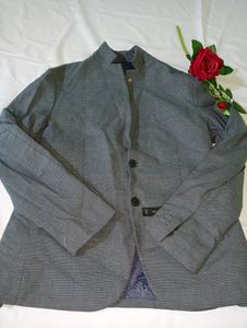 Van Heusen Grey Coat Blazer For Men