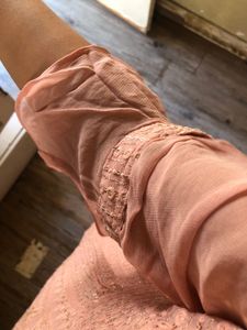 Beautiful Baby Pink Plazo And Kurti Set