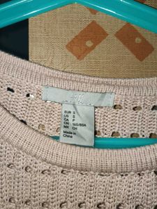H&amp;M Knit Top - Light Pink