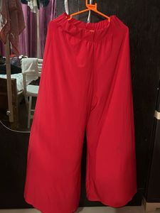 Red Palazzo Pants
