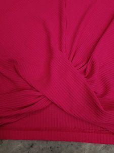 H&amp;M Full Sleeve Neon Pink Top