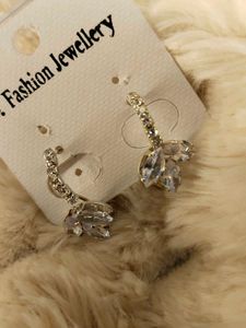 Sparkling Crystal Drop Earrings
