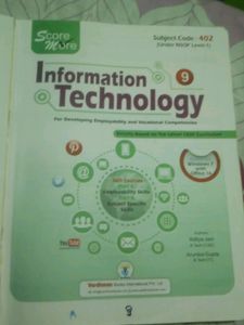 Information Technology Book For Class 9 th Code402