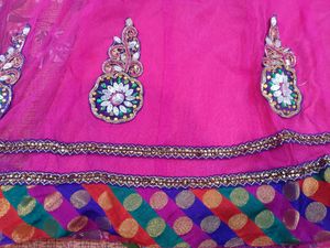 Ethnic motifs Dress With Dupatta For (Girl