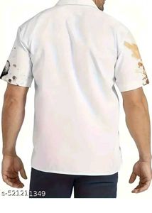 Tiger Print Men&#39;s Shirt