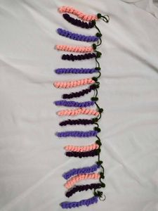 Crochet Lavender Garland