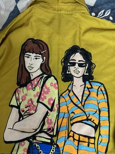 Fix Price ! Graphic Print Jacket