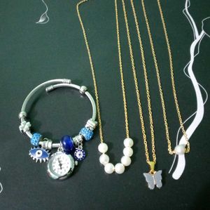 Necklace and Bracelet Set