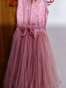Pink Tulle Party Dress