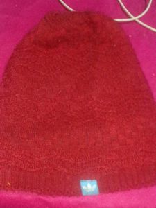 Red Wollen Cap 🧢 For Mens And Kids