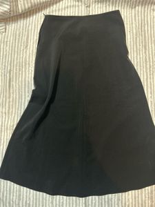 Black Flare Skirt