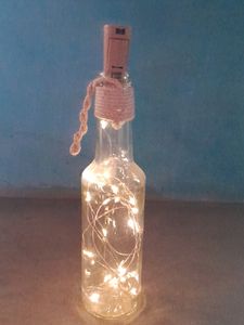 Small Bottle Lamp