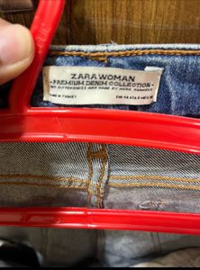 ZARA Woman Premium Denim Collection – Distressed S