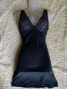 Wonderbra Lace Detail Slip Dress