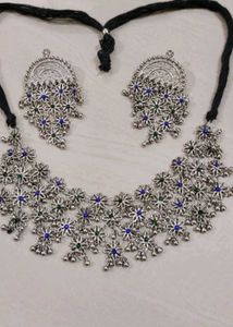 Alloy Necklace And Earrings Set ✨🩷🎀