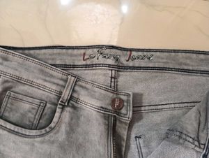 Gray Denim Jeans