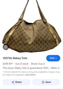 Gucci Abbey Toet Bag