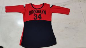 Red & Black Brooklyn Top