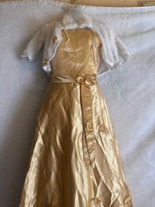 Elegant Gold Dress