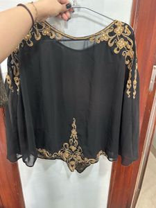 Free Size Chiffon Cape - Upto Bust 52” - Not Used