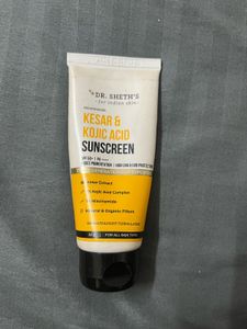 Dr. Sheth&#39;s Kesar &amp; Kojic Acid Sunscreen
