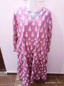 Xl Flared Anarkali(full Hand)