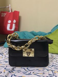 Black Chain Handbag