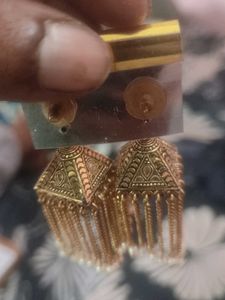 Gold Dangle Earrings