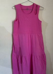 Maxi Cute Pink Dress