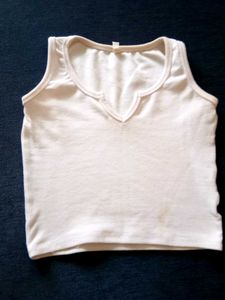 Crop White T-shirt