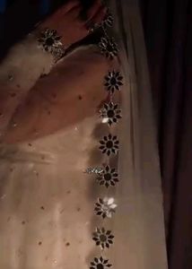 Mirror Work Anarkali Suit, Colour Available