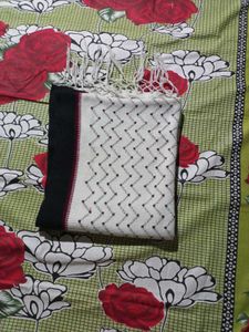 Cozy Patterned Shawl