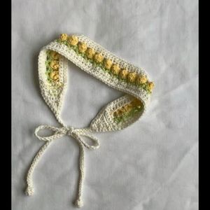 Handmade Tulip Crochet  Hairband