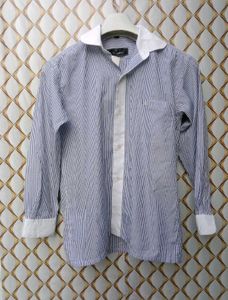 New With Tag Stripped Korean Premium Shirt
