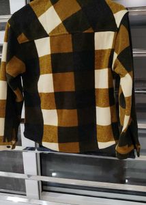 Zara Plaid Shirt Jacket