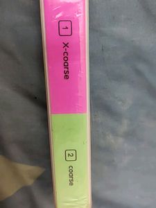 Nail File And Peach Nail Paint Combo