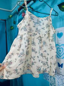 Floral Ruffle Cami Top