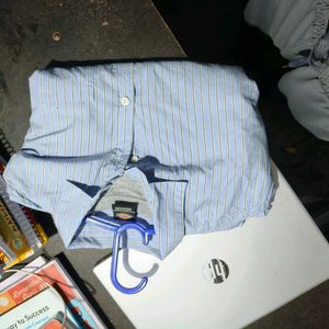 DICKIES Striped Shirt &amp; Carpenter Pants Set