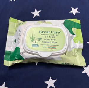 Great Care Cleansing Wipes