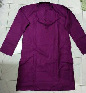 Purple Mandarin Collar Kruta