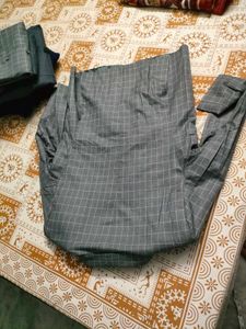 Gray Checkered Blazer