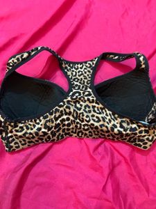 Animal Print Bra