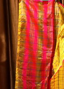 Silk Blend Saree Without Blouse