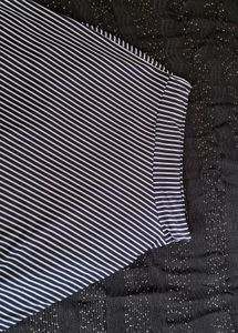 Striped Midi Skirt