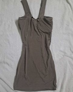 Y2k Brown Party Dress