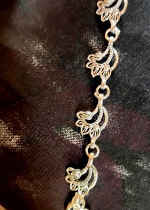 Floral Silver Bracelet
