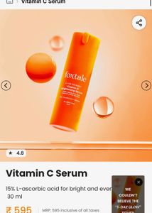 FTVitc Serum,glow Moisturiser, Aqualogica Mist